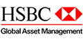 HSBC logo in black and red version